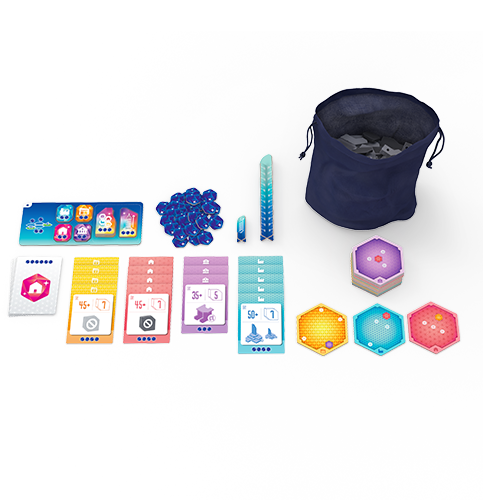 Megacity Oceania building tiles and construction gameplay