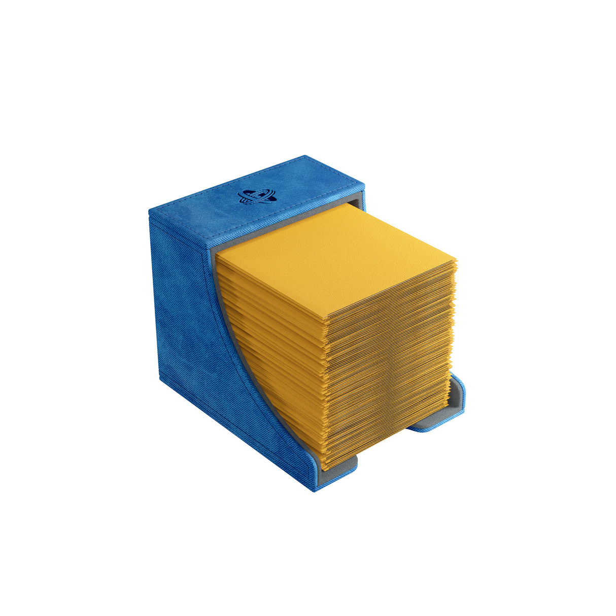 Gamegenic: Watchtower Deck Box 100plus Blue interior view