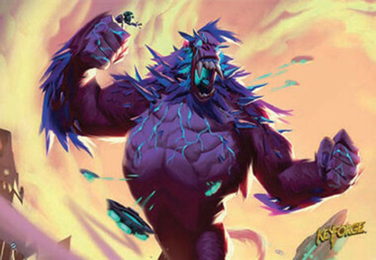 Keyforge: Niffle Kong Playmat | Elderwoods