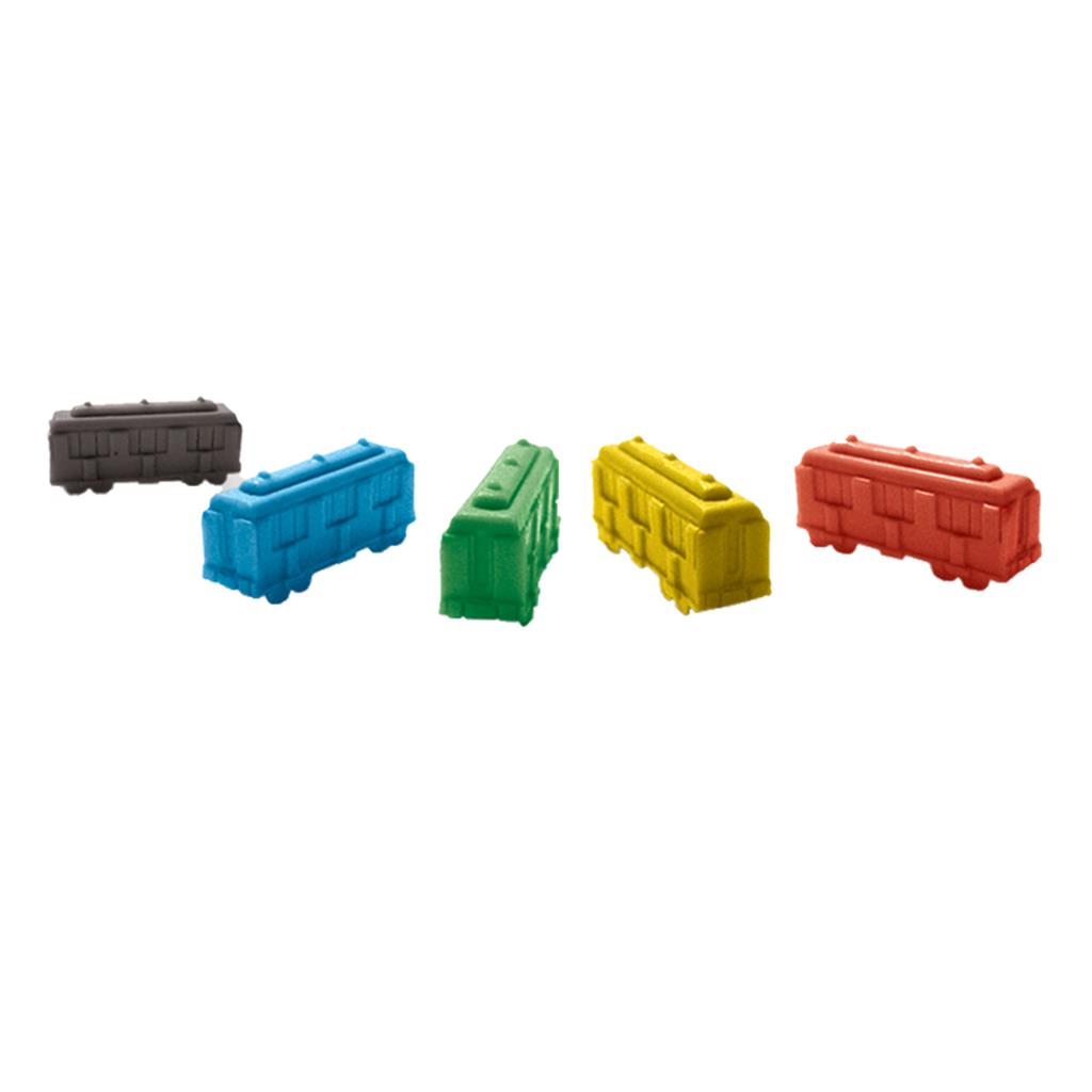 Ticket To Ride complete game components with North American map board