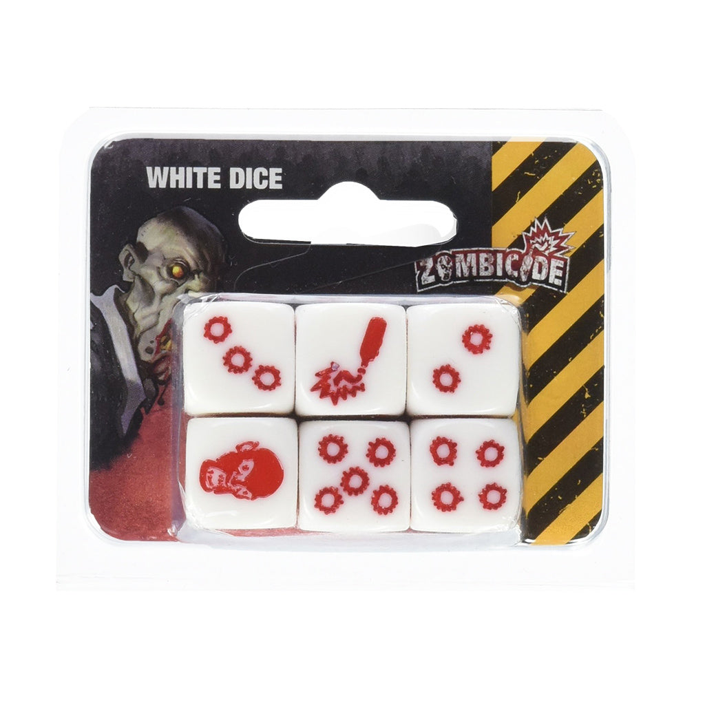 Zombicide: White Dice (6)