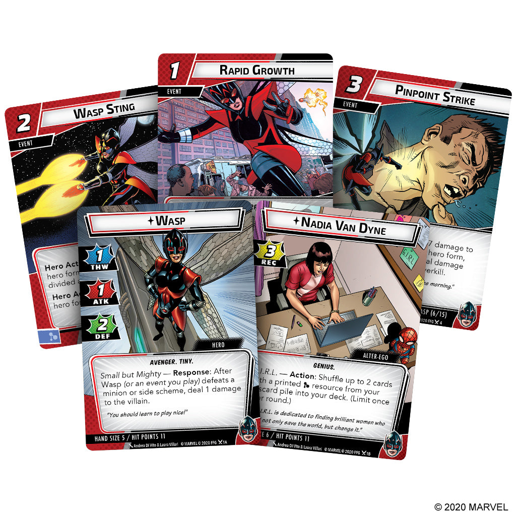 Marvel Champions: The Card Game- Wasp Hero Pack