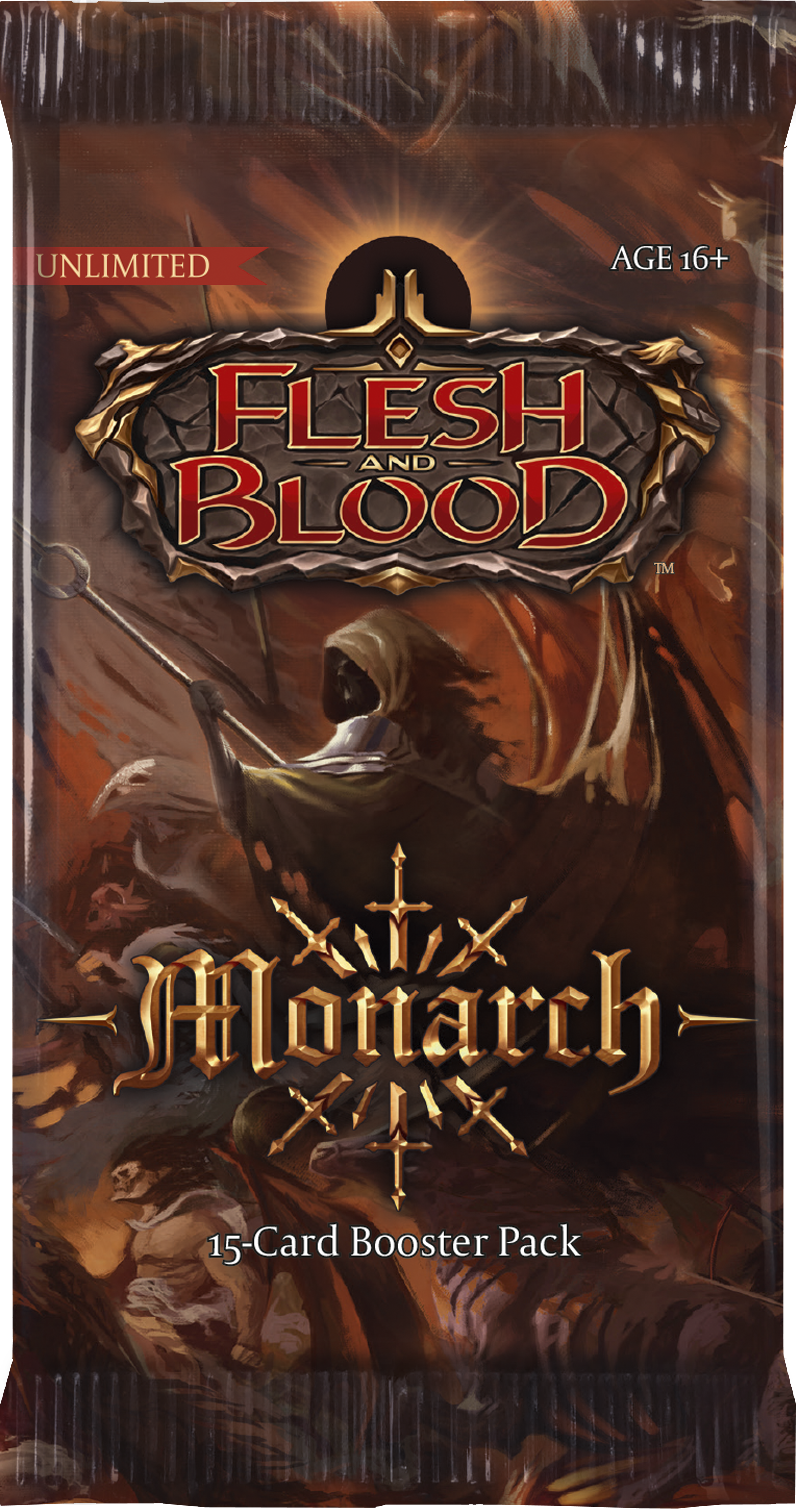 Flesh and Blood TCG: Monarch (unlimited) Booster Pack
