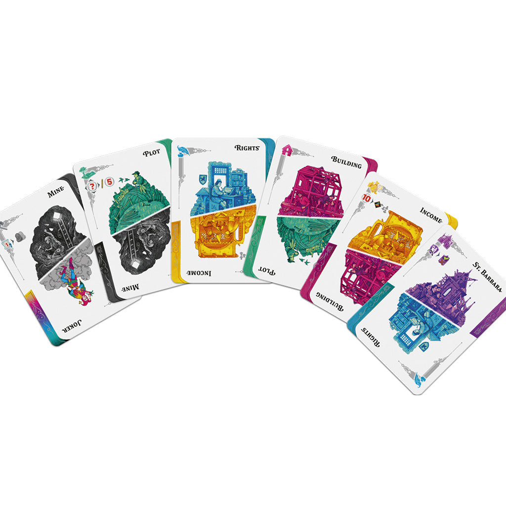 Kutná Hora game board and medieval city