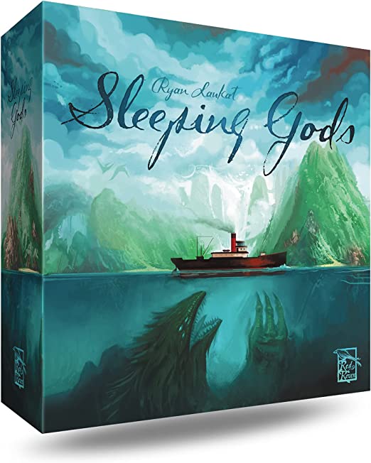 Sleeping Gods board game box | Elderwoods
