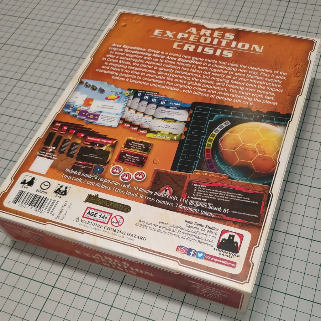 Terraforming Mars: Ares Expedition - Crisis Expansion