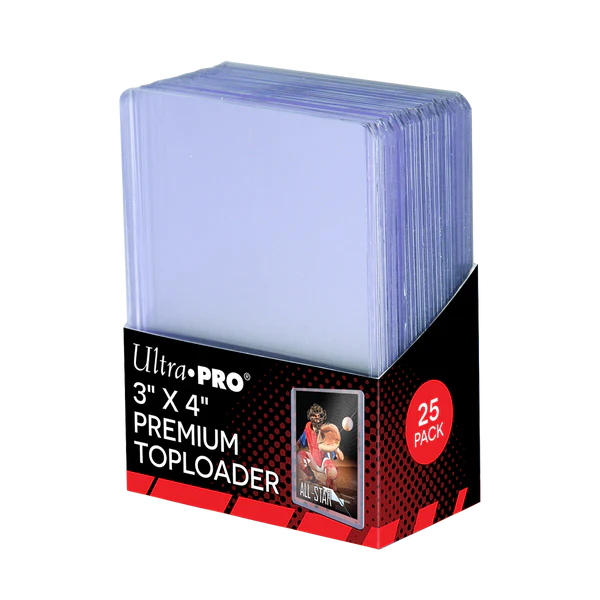 Ultra Pro Toploader 3x4 Super Clear Premium 25 count