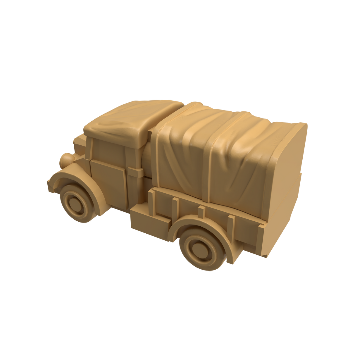 Axis & Allies: North Africa military units truck