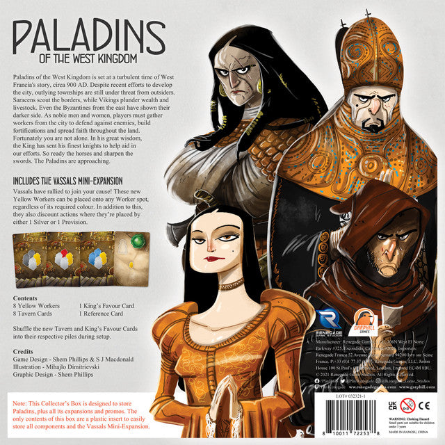 Paladins of the West Kingdom: Collector's Box