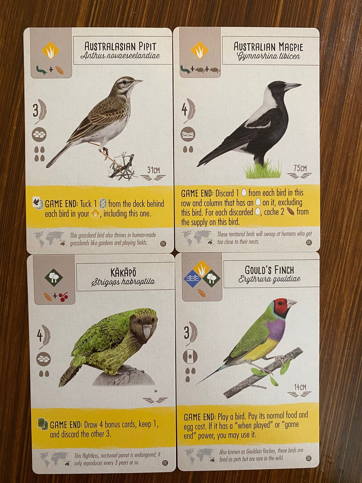 Wingspan: Oceania Expansion