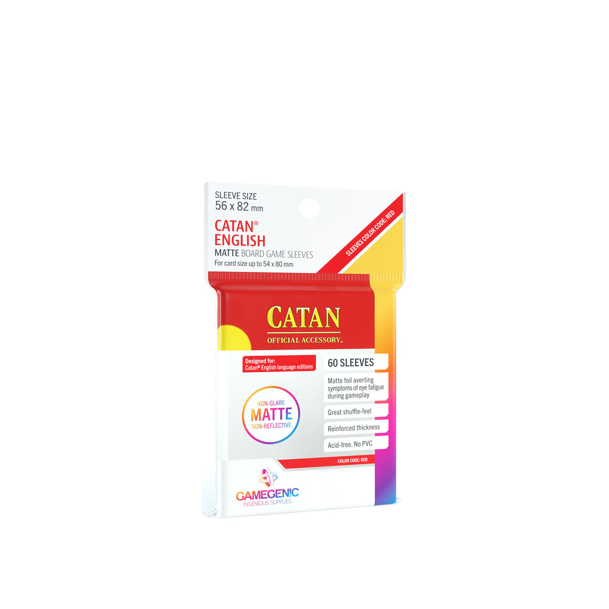 Gamegenic: MATTE Catan Sleeves (56 x 82 mm)