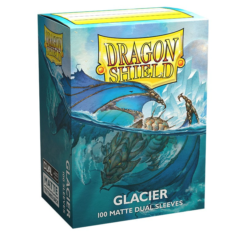 Dragon Shield Glacier - Matte Dual Sleeves - Standard Size | Elderwoods