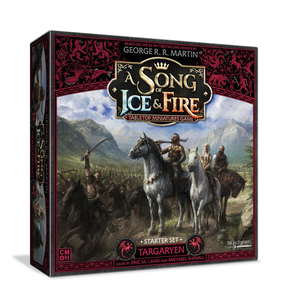 A Song of Ice & Fire: Targaryen Starter Set board game box | Elderwoods