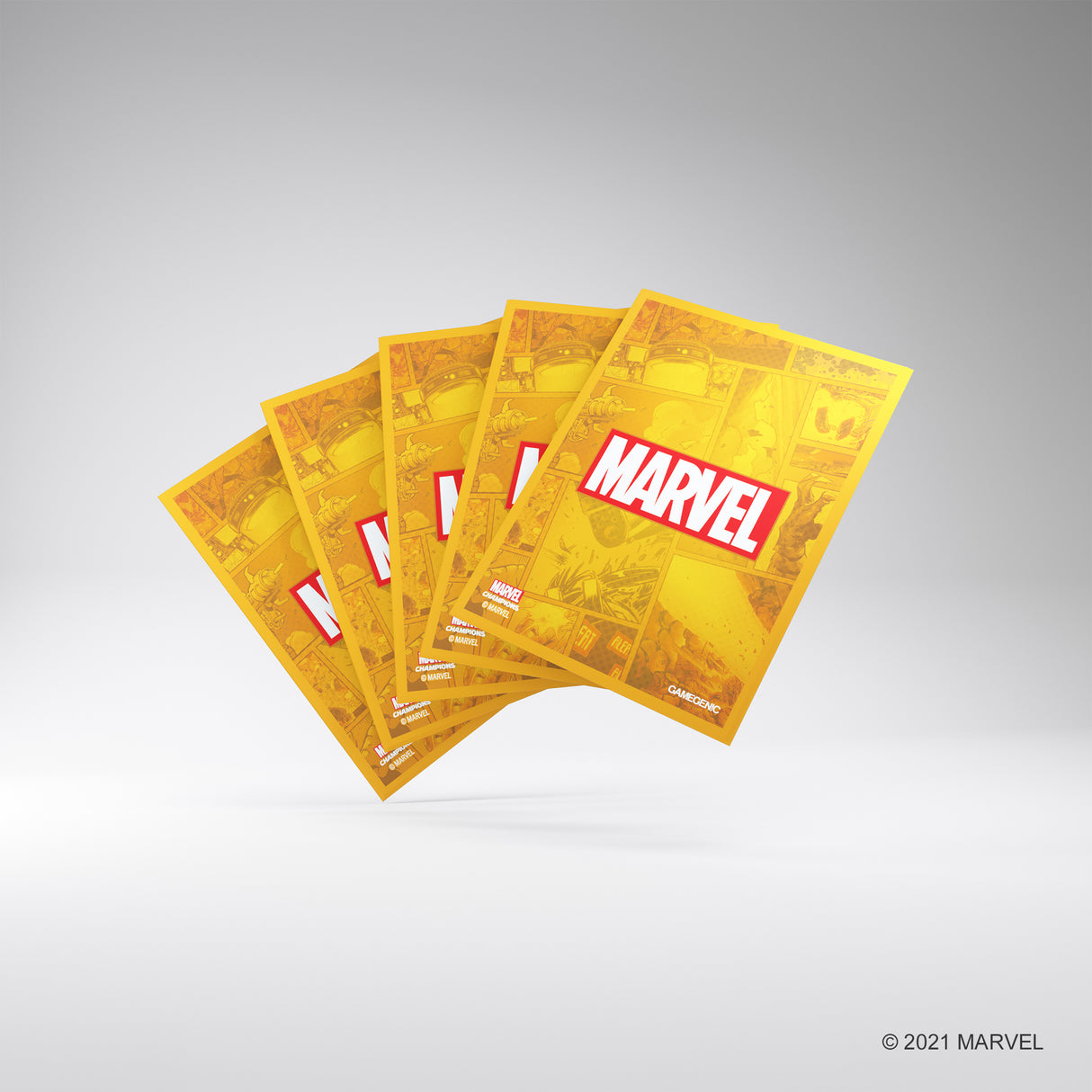 Marvel Champions Art Sleeves: Marvel Orange