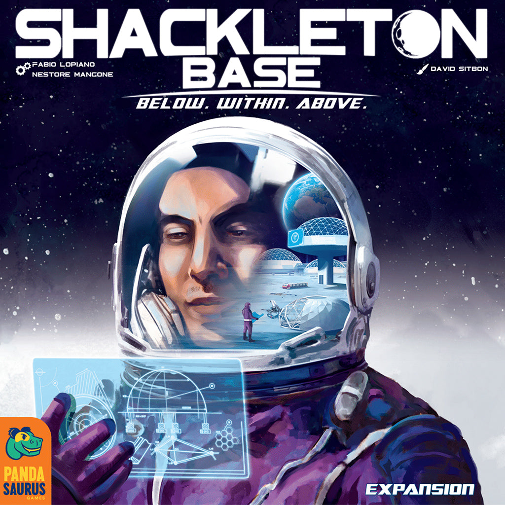 Shackleton Base expansion milestone scoring system and gameplay overview