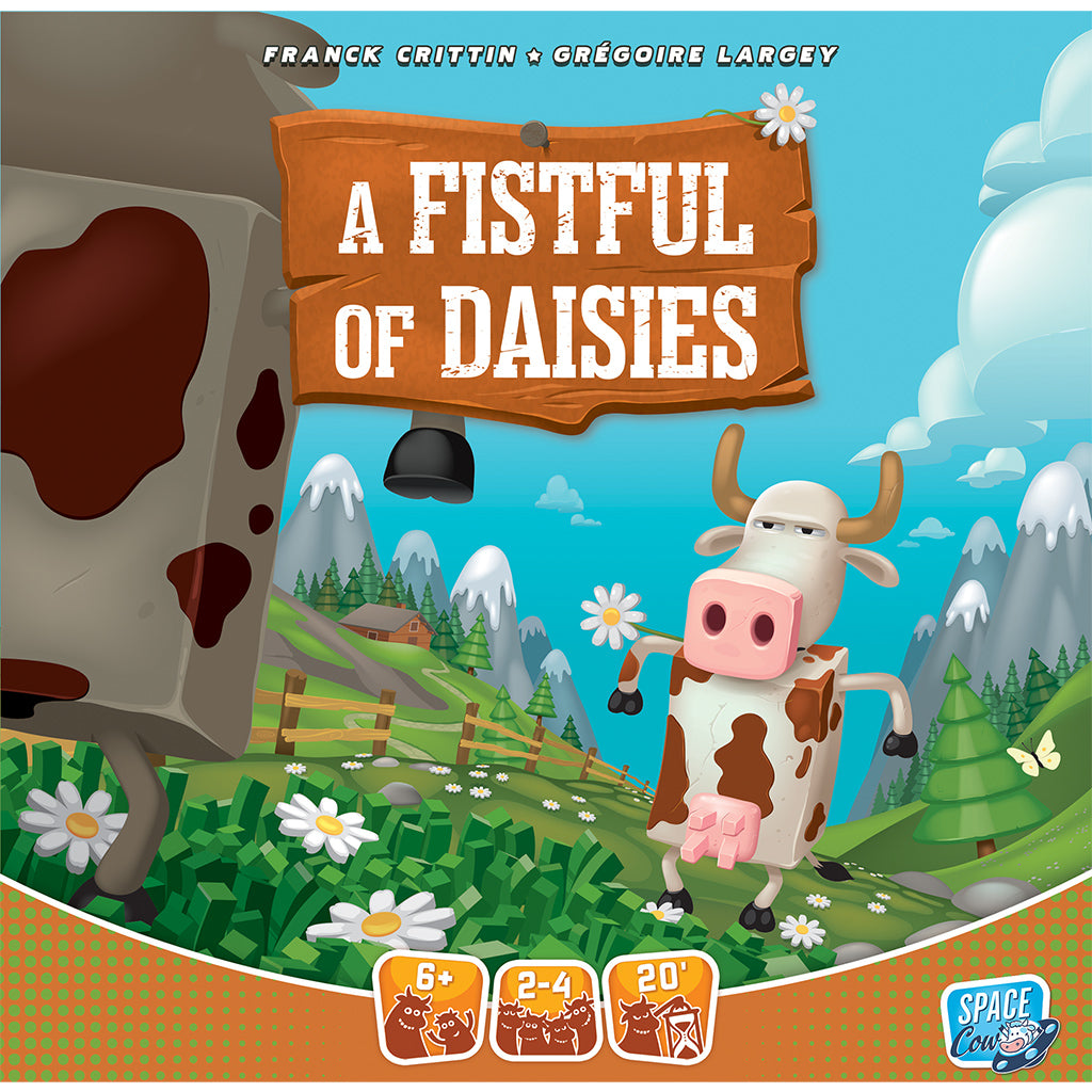 A Fistful of Daisies board game gameplay setup