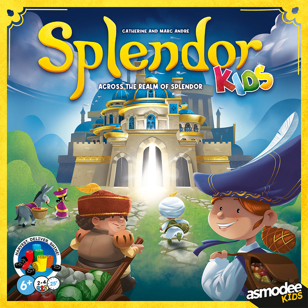 Splendor Kids board game box cover