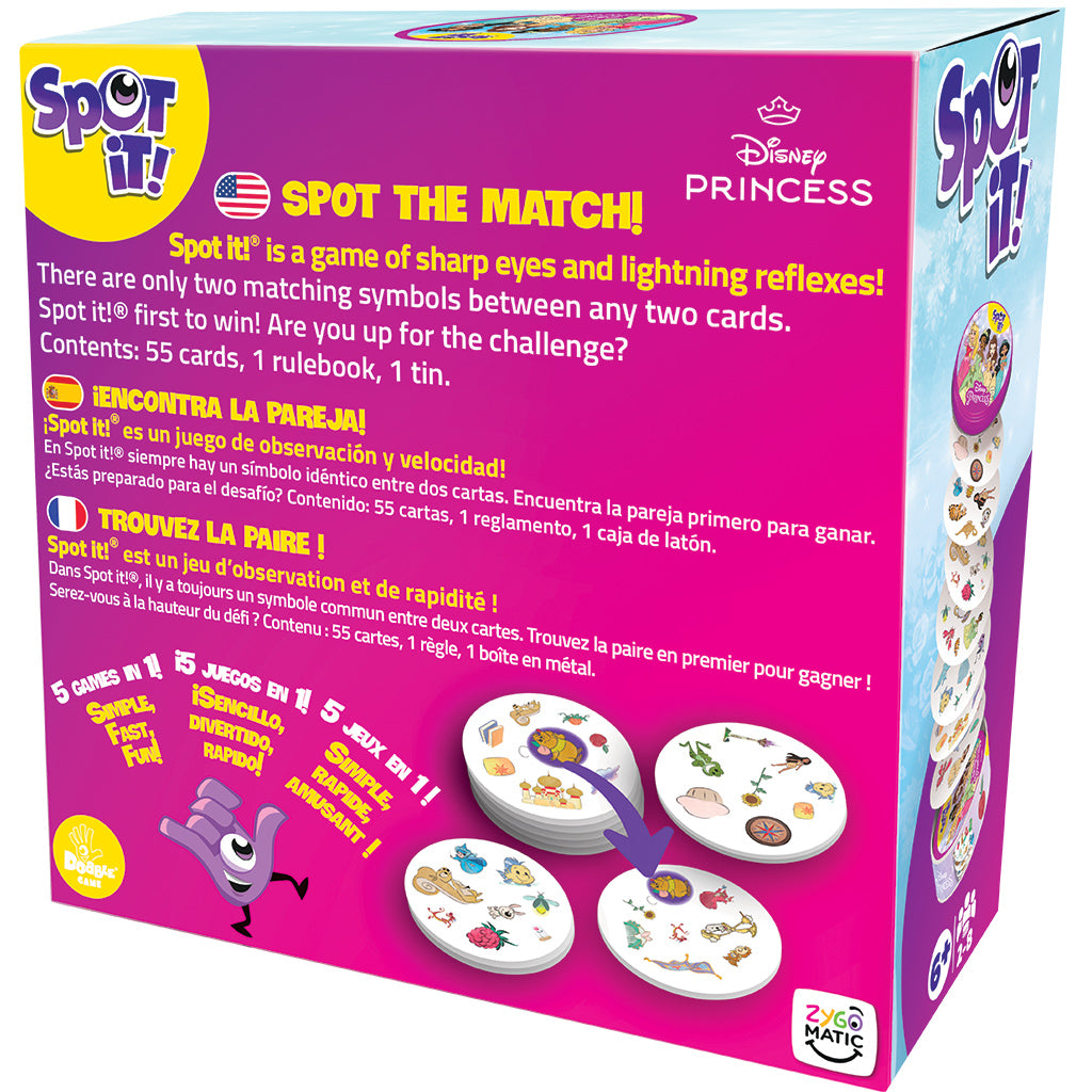 Spot it! Disney Princess (2024 refresh)