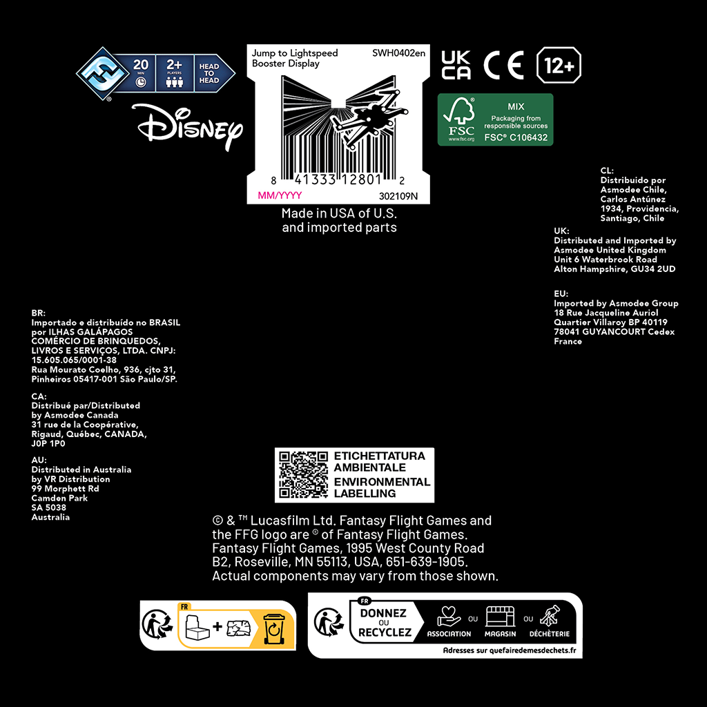 Star Wars: Unlimited – Jump to Lightspeed: Booster Box