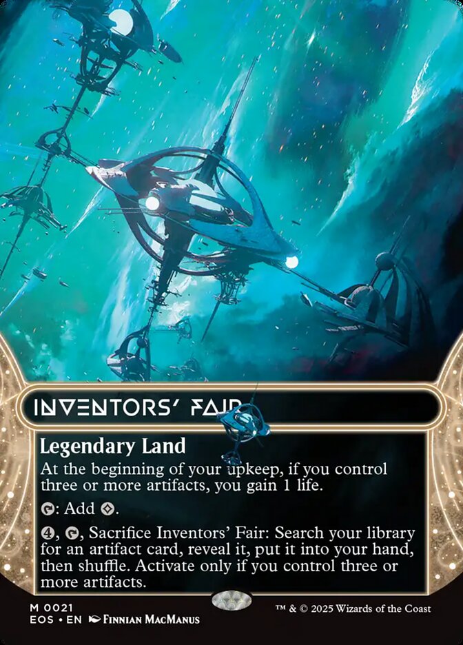 Inventors' Fair Borderless - MTG Edge of Eternities: Stellar Sights 21 NM