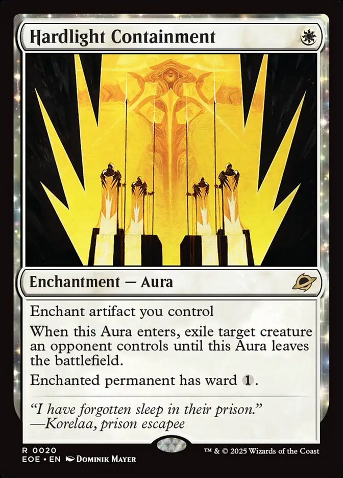 Hardlight Containment - MTG Edge of Eternities 20 NM