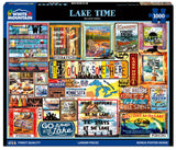 Lake Time - 1000 Piece Jigsaw Puzzle White Mountain