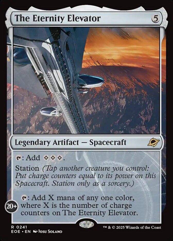 The Eternity Elevator - MTG Edge of Eternities 241 NM