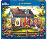 Quilt Garden - 500 Piece Jigsaw Puzzle White Mountain completed puzzle image