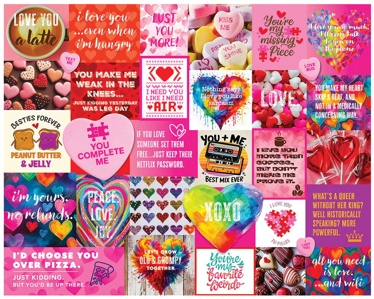 Love Notes - 1000 Piece Jigsaw Puzzle White Mountain