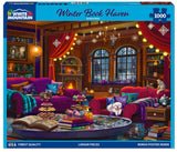 Winter Book Haven - 1000 Piece Jigsaw Puzzle White Mountain