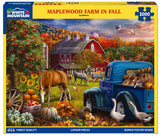 Maplewood Farm in Fall - 1000 Piece Jigsaw Puzzle White Mountain