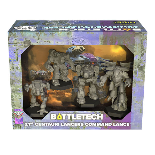 BattleTech: 21st Centauri Lancers Command Lance (Pre-Order)