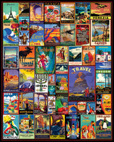 Travel The World - 1000 Piece Jigsaw Puzzle White Mountain