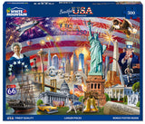 Beautiful USA - 500 Piece Jigsaw Puzzle White Mountain