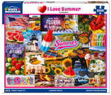 I Love Summer - 1000 Piece Jigsaw Puzzle White Mountain