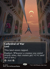 Cathedral of War Borderless - MTG Edge of Eternities: Stellar Sights 51 NM