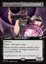 Sunset Saboteur Extended Art - MTG Edge of Eternities 334 NM