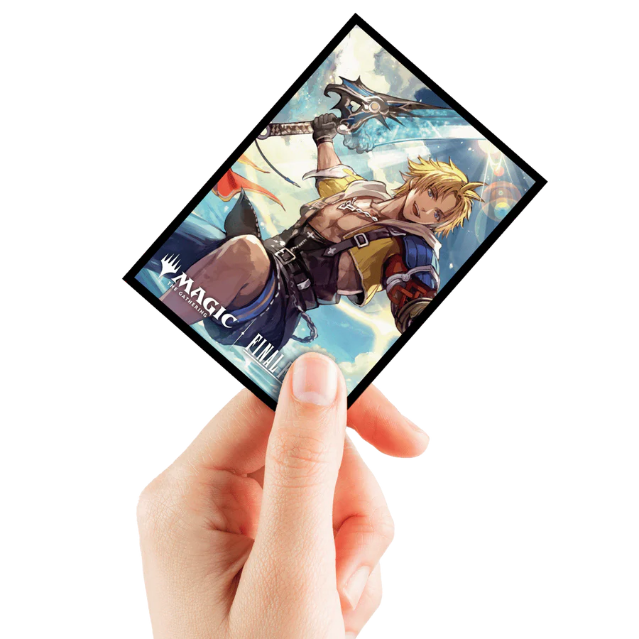 tidus mtg final fantasy Final Fantasy Tidus Yuna's Guardian Commander Sleeves