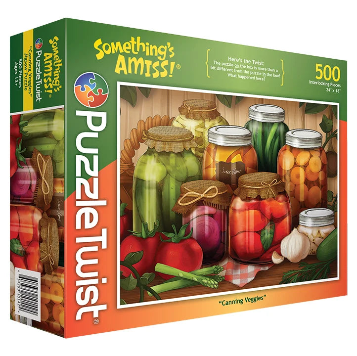 Canning Veggies - 500pc Puzzle Twist