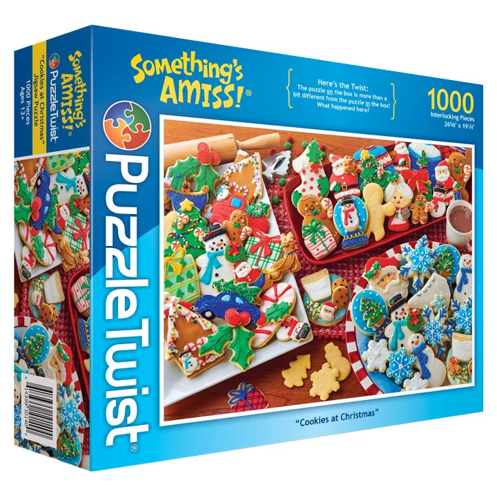 Cookies at Christmas - 1000pc Puzzle Twist