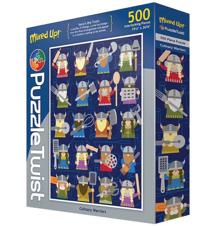 Culinary Warriors - 500pc Puzzle Twist