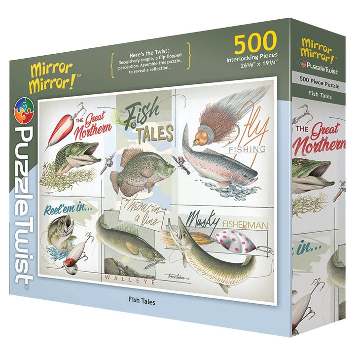 Fish Tales - 500pc Puzzle Twist