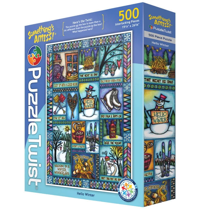 Hello Winter - 500pc Puzzle Twist