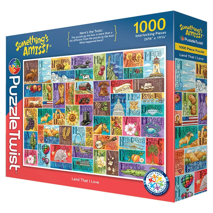 Land That I Love - 1000pc Puzzle Twist