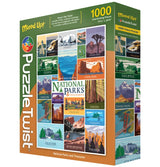 National Parks and Treasures - 1000pc Puzzle Twist