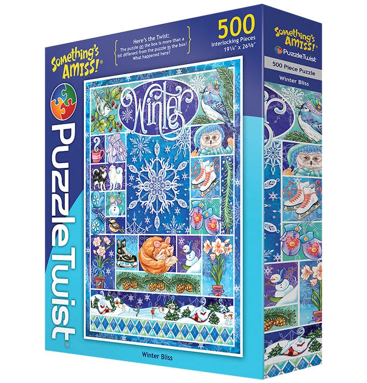Winter Bliss - 500pc Puzzle Twist