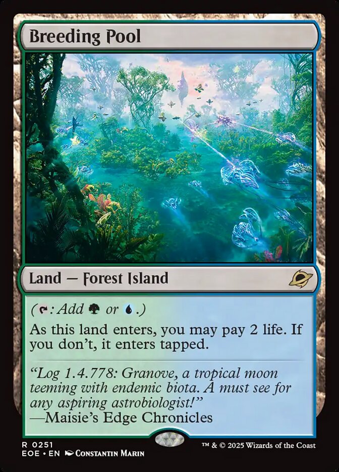 Breeding Pool - MTG Edge of Eternities 251 NM