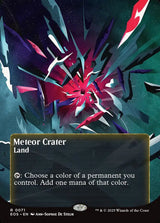 Meteor Crater Borderless - MTG Edge of Eternities: Stellar Sights 71 NM
