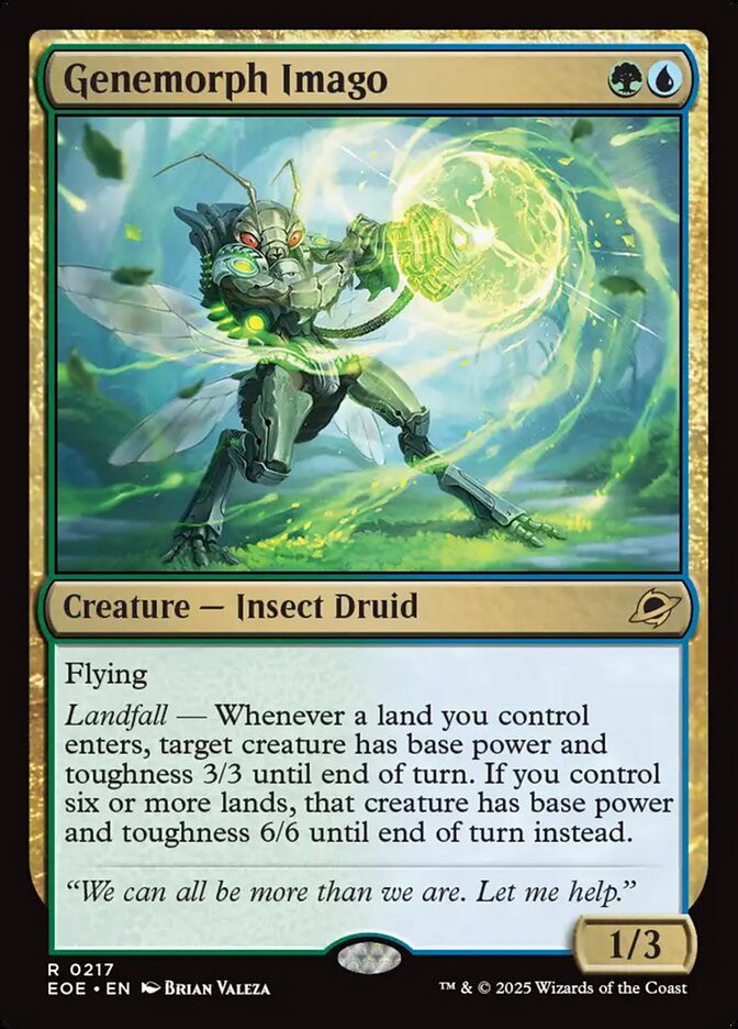 Genemorph Imago - MTG Edge of Eternities 217 NM