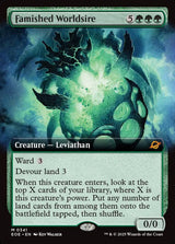 Famished Worldsire Extended Art - MTG Edge of Eternities 341 NM